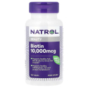 Natrol - Biotine, Concentration Maximale, 10 000 mcg, 60 Comprimés ...